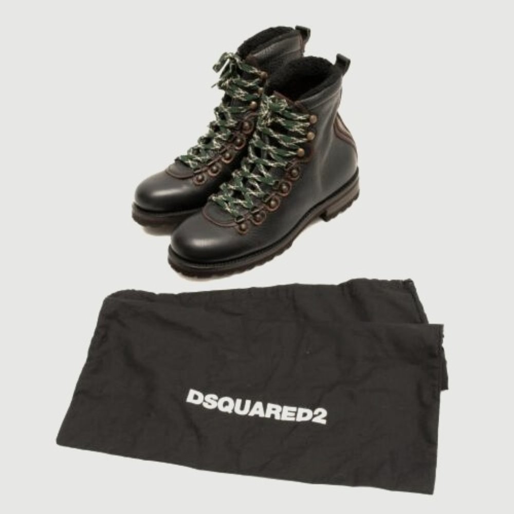 DSQUARED2 885$ Hiking Winter Leather Boots